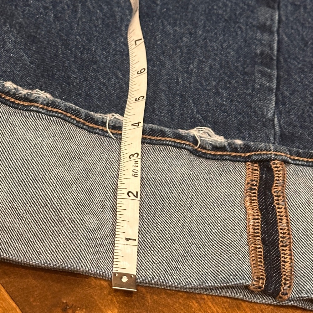 EUC Sz 4 regular AE Stretch High-Waisted
Stovepipe Cuffed Jean - Picture 12 of 14